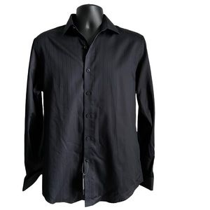 Men’s Kenneth Cole Reaction Dress Shirt, French Cuffs- 15 neck 32/33 sleeve-Slim